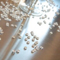 Diamants, galets, perles de pluie