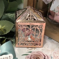 Table Mariage Rose Gold Fleurs et vgtation