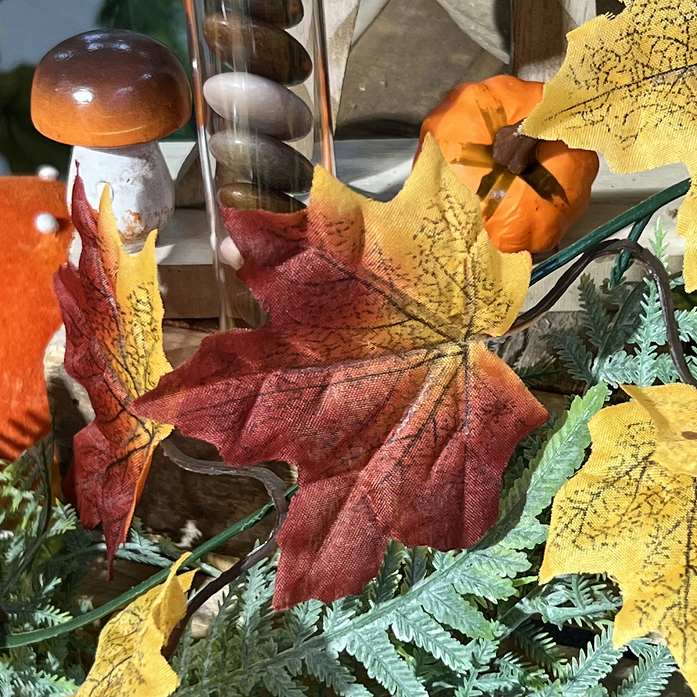 Décoration de table d'automne : les champignons