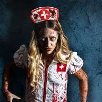 L'infirmière ensanglantée