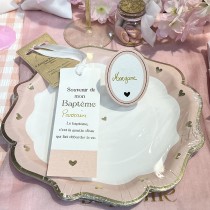 Table Bb rose et Bleu
