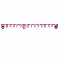 1 GUIRLANDE HAPPY BIRTHDAY L.O.L. SURPRISE