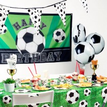 10 ASSIETTES CARTON FOOTBALL VINTAGE 23CM BLANC