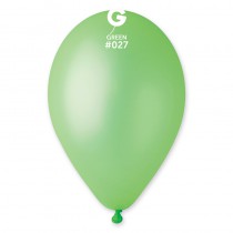 10 BALLONS EN LATEX DE 30CM - VERT FLUO