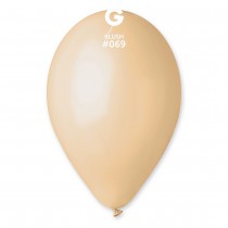 10 BALLONS LATEX BIO 33CM BLUSH