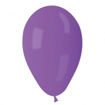 10 BALLONS MÉTALLISÉS VIOLET BIO 30 CM