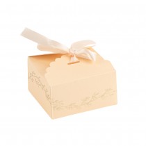 10 BALLOTINS CARTON BELLA TERRA 7X7X3.5CM BLUSH