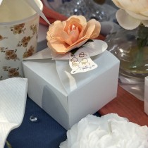10 BOITES CARTON FERMETURE CUR 6X5X6CM BLANC