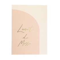 10 LIVRETS DE MESSE DÉSERT ROSE 15X21CM