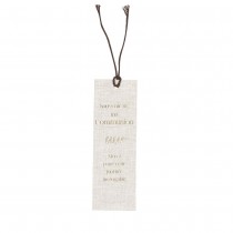 10 MARQUE-PAGES CARTON COMMUNION 5X15CM LIN