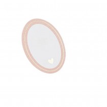 10 MARQUE-PLACES CARTON BAPTÊME 5X6.7CM ROSE
