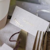 10 MARQUE-PLACES CARTON COMMUNION 8X4CM LIN