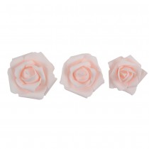 10 ROSES À DISPERSER 5/5,5/7,8CM ROSE