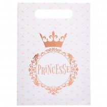 10 SACS CADEAUX PAPIER PETITE PRINCESSE 16.5X23CM