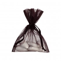 10 SACS EN ORGANZA 7.5*10CM - NOIR