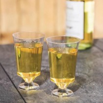 10 VERRES À VIN CRISTAL 15 CL