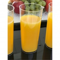 10 VERRES LONG DRINK RÉUTILISABLE 30CL 14CM