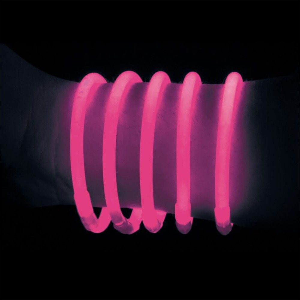 Bracelet Fluo, Bracelet Lumineux en lot de 100 - Couleur de Nuit