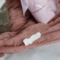 100 CONFETTIS CARTON BAPTÊME C?\'UR 1.8-4CM ROSE
