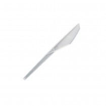 100 COUTEAUX PLASTIQUE RÉUTILISABLE - BLANC