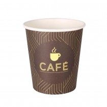 100 GOBELETS CARTON BIO CAFÉ EXPRESSO 12CL