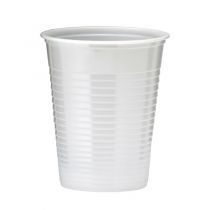 100 GOBELETS PLASTIQUES BLANC 20 CL