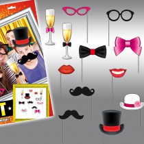 12 ACCESSOIRES GÉANTS PHOTOBOOTH CHIC