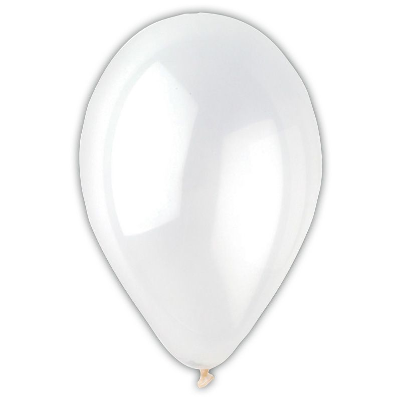 10 BALLONS LATEX BIO 33CM BLANC