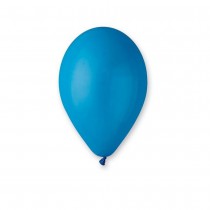 12 BALLONS BLEU MOYEN BIODÉGRADABLE 30 CM