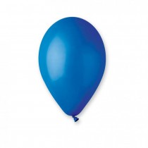 12 BALLONS BLEU ROI BIODÉGRADABLE 30 CM