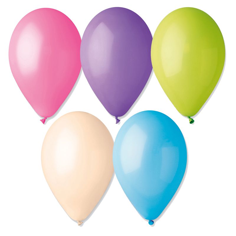 10 BALLONS LATEX PASTEL BIO 30CM MULTICOLORE