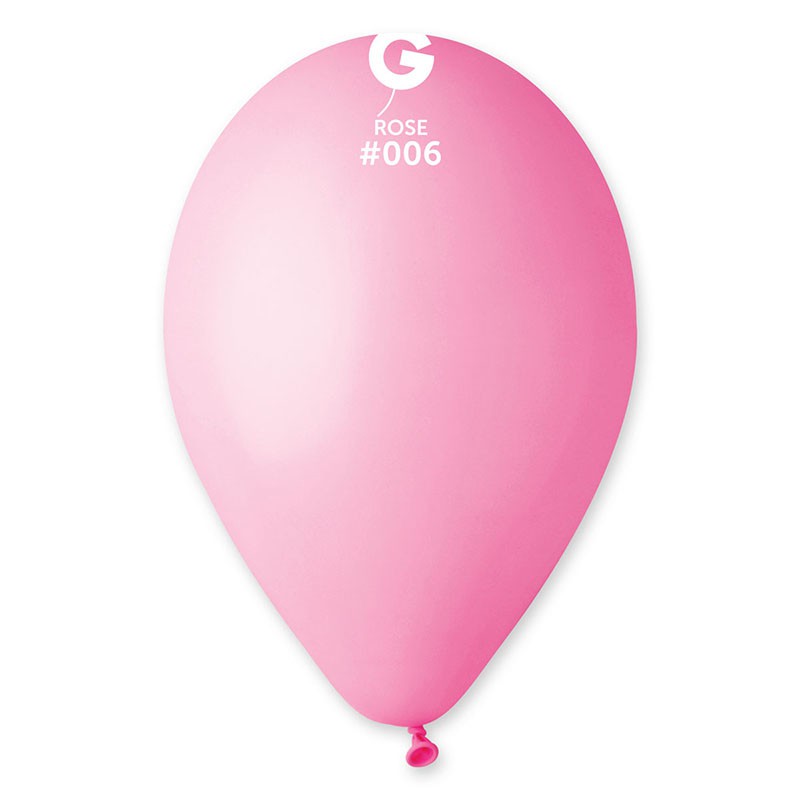 10 BALLONS LATEX BIO 33CM ROSE