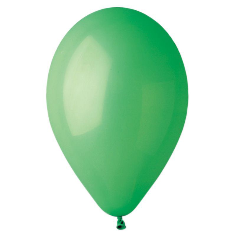 10 BALLONS LATEX BIO 33CM VERT FONCÉ