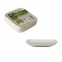 12 MINI-ASSIETTES VERRINE 6,5 CM BIODEGRADABLES