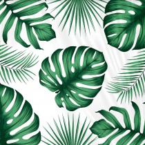 12 SERVIETTES PAPIER TROPICAL PARTY 33CM VERT