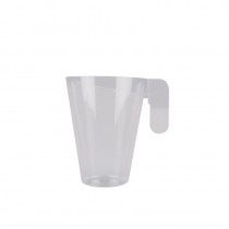 12 TASSES À CAFÉ DESIGN TRANSP. 72CC