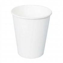 15 GOBELETS CARTON BIO CAFÉ 25CL BLANC