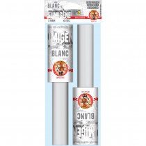 2 FUMIGÈNES À MAIN SUPPORTER - BLANC