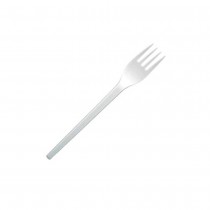 20 FOURCHETTES PLASTIQUE RÉUTILISABLE BLANC