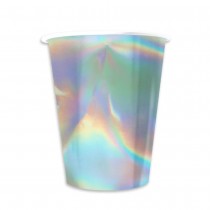 20 GOBELETS CARTON RECYCLABLE IRISÉS BRILLANTS 53CL