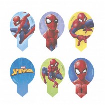20 PICS COMESTIBLE AZYME SPIDERMAN