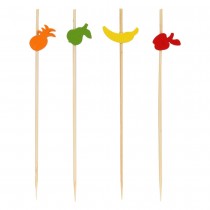 20 PIQUES FRUITS ANANAS POMME POIRE BANANE