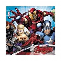 20 SERVIETTES 33X33 AVENGERS MULTIHEROES