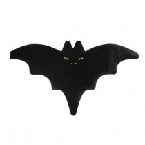 20 SERVIETTES HALLOWEEN CHAUVE-SOURIS 16X9 CM