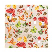 20 SERVIETTES MOTIFS AUTOMNE 33X33CM
