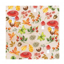 20 SERVIETTES MOTIFS AUTOMNE 33X33CM