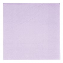 20 SERVIETTES PAPIER BIO 33CM LILAS PASTEL