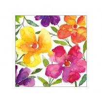 20 SERVIETTES PAPIER BOURGEONS 33CM