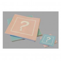 20 SERVIETTES PAPIER GENDER REVEAL 33CM