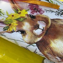 20 SERVIETTES PAPIER LAPIN PRAIRIE 33CM